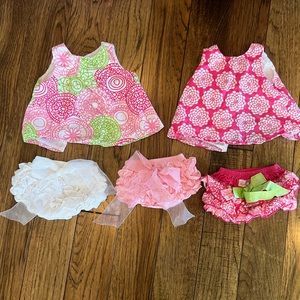 Ruffle Butts Girls Outfits 0-6 Months